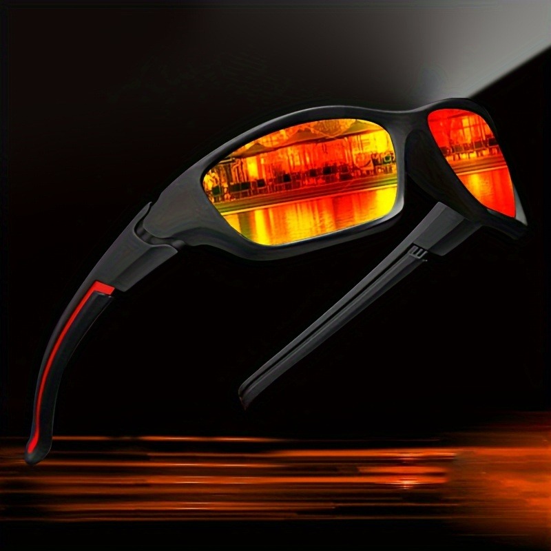 Fishing Sunglasses Polarized - 新しい偏光サングラス男性用アウトドアファッションスポーツ釣りサイクリング目の保護サングラス高級デザイン Uv400