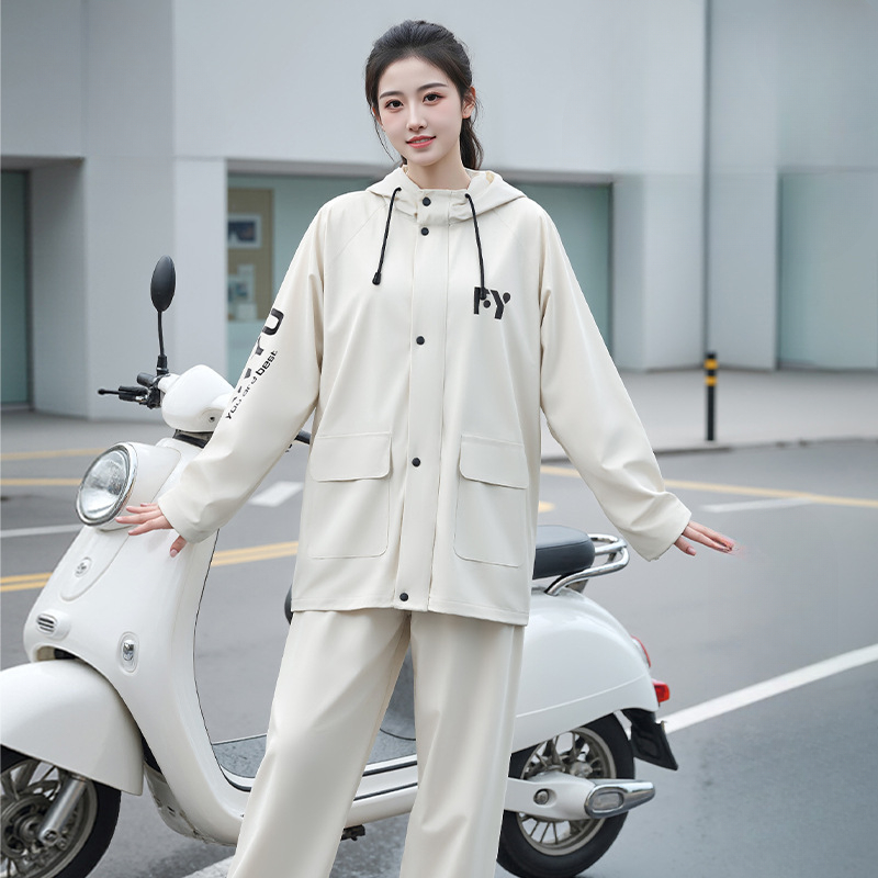 Fishing Rain Suit - 男女兼用 防風防水 レインスーツ レインコート レインパンツセット バイク乗車