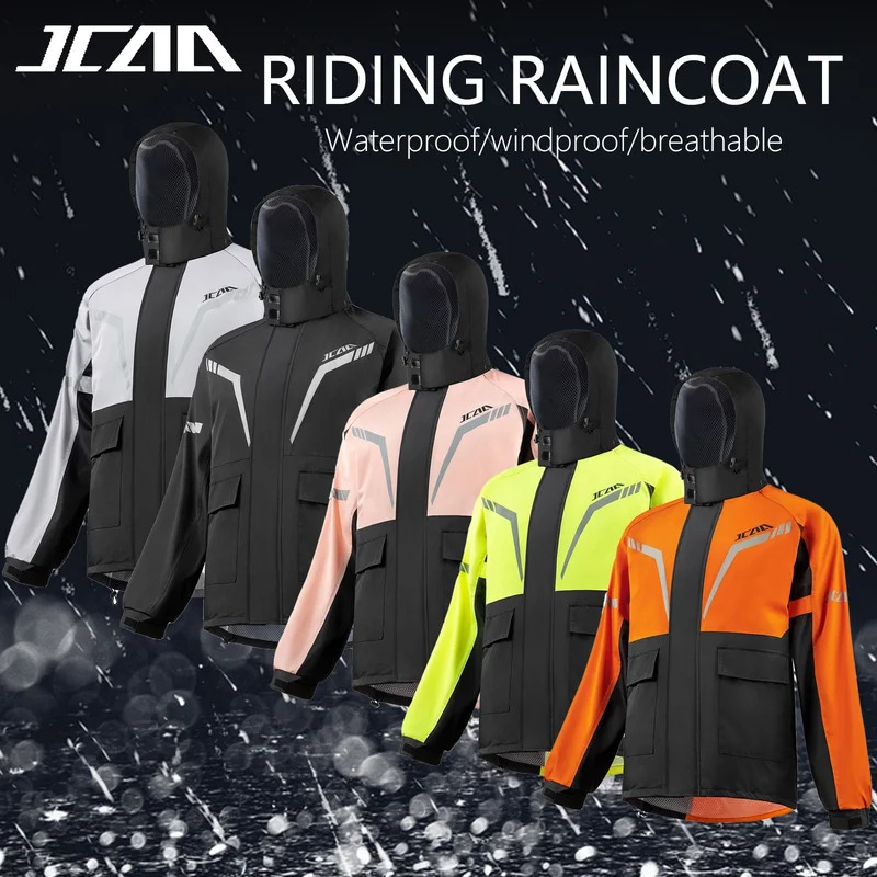 Fishing Rain Suit - 防水オートバイレインスーツ男性女性レインコート&パンツセットバイク乗馬用雨風防止釣りキャンプハイキング
