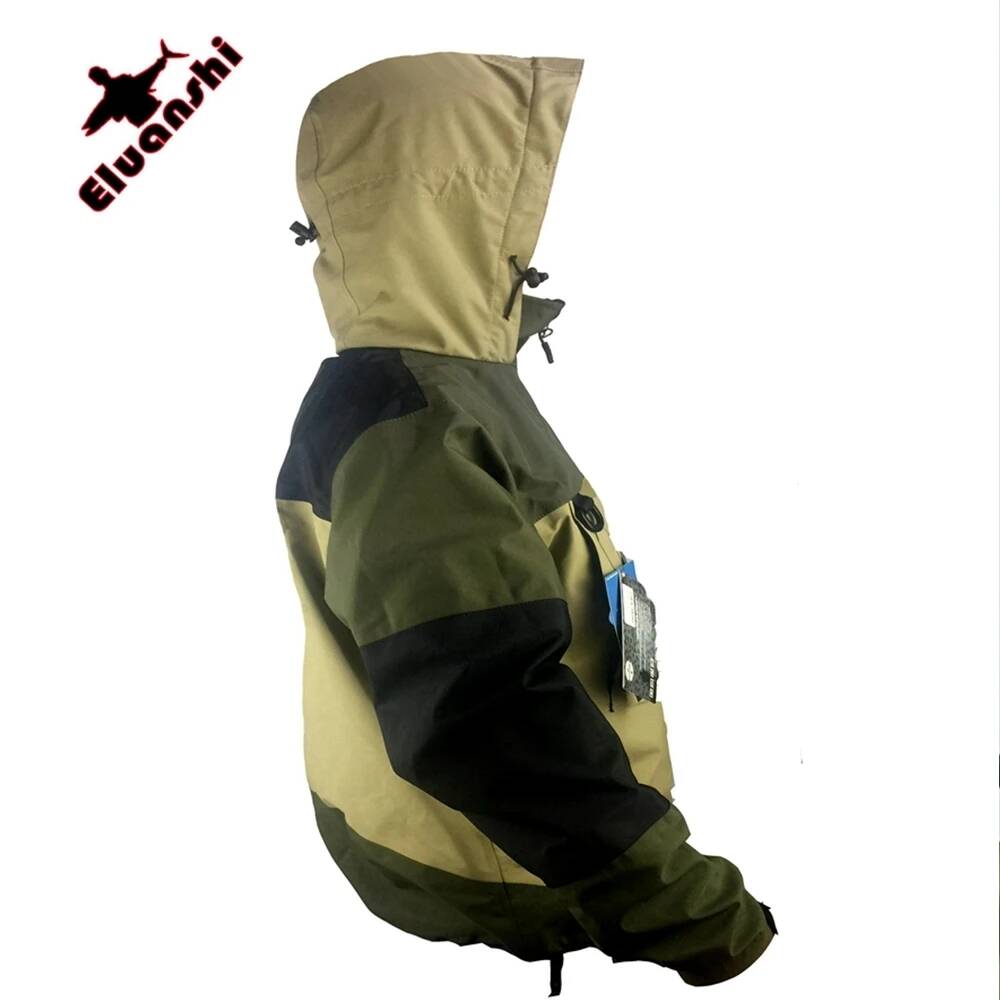 Fishing Jacket Waterproof - ELUANSHI 防水透湿フライフィッシングウェア ウェーダージャケット ウェーディング服 アパレル