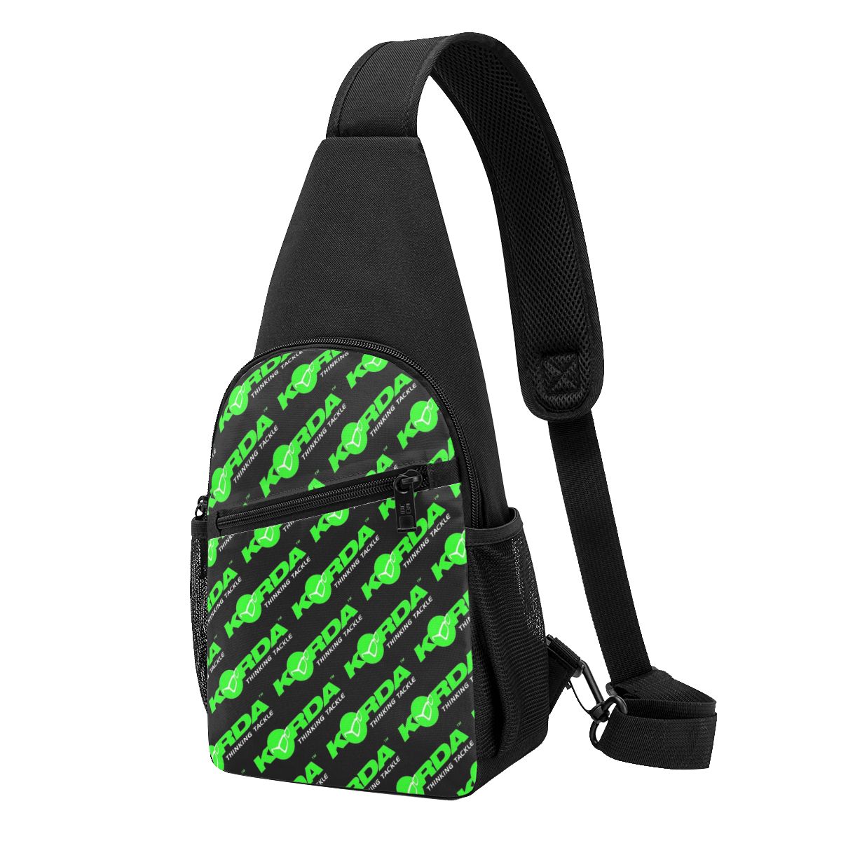 Fishing Backpack - コルダフィッシングロゴ魚鯉漁師ギフトチェストバッグ男性スリングクロスボディバックパックチェストバッグ旅行ハイキングデイパックショルダーバッグ