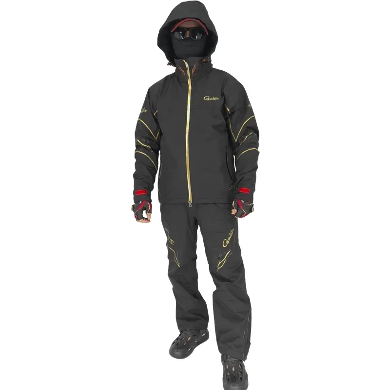 メンズ防水フィッシングジャケットとパンツセット,レインストー - Fishing Rain Suit のレビューと価格