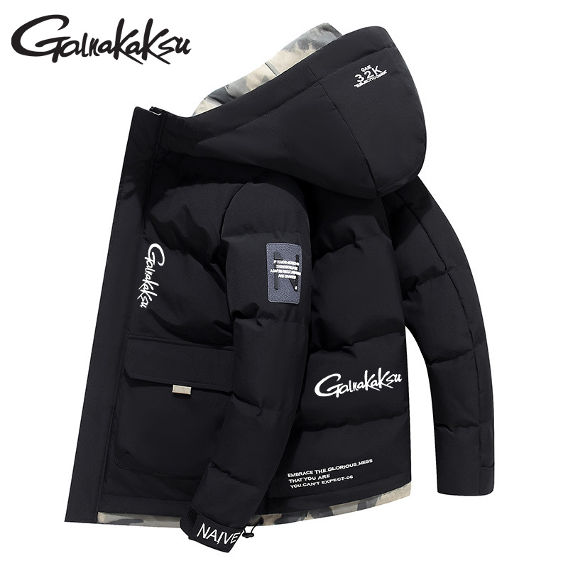 フード付きフィッシングジャケット,暖かいカーディガン,綿のコ - Fishing Jacket Waterproof のレビューと価格