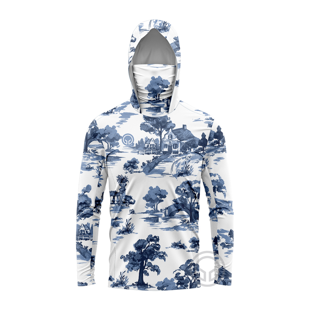 GcBig-長袖フード付きフィッシングシャツ,UV保護マスク - Fishing Shirt Uv Protection のレビューと価格