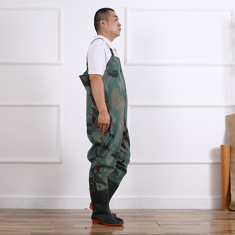 EU37-45 防水耐摩耗釣り服ブーツ屋外狩猟洗車オーバーオ - Fishing Pants Waterproof のレビューと価格