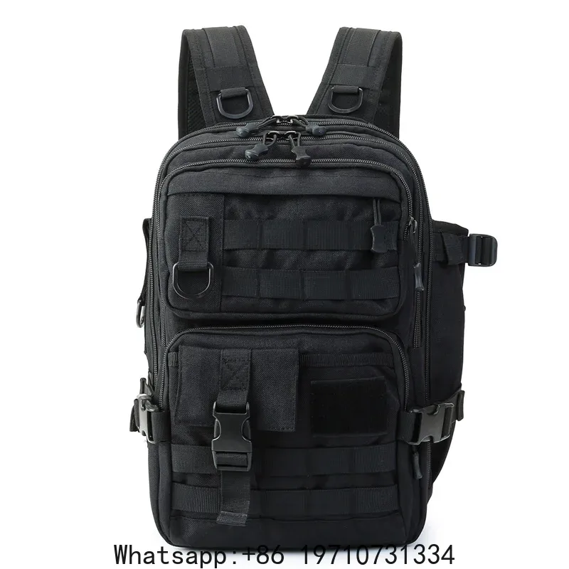 1000D防水バックパックタックル収納バッグ、ダブルショルダ - Fishing Bag Waterproof のレビューと価格