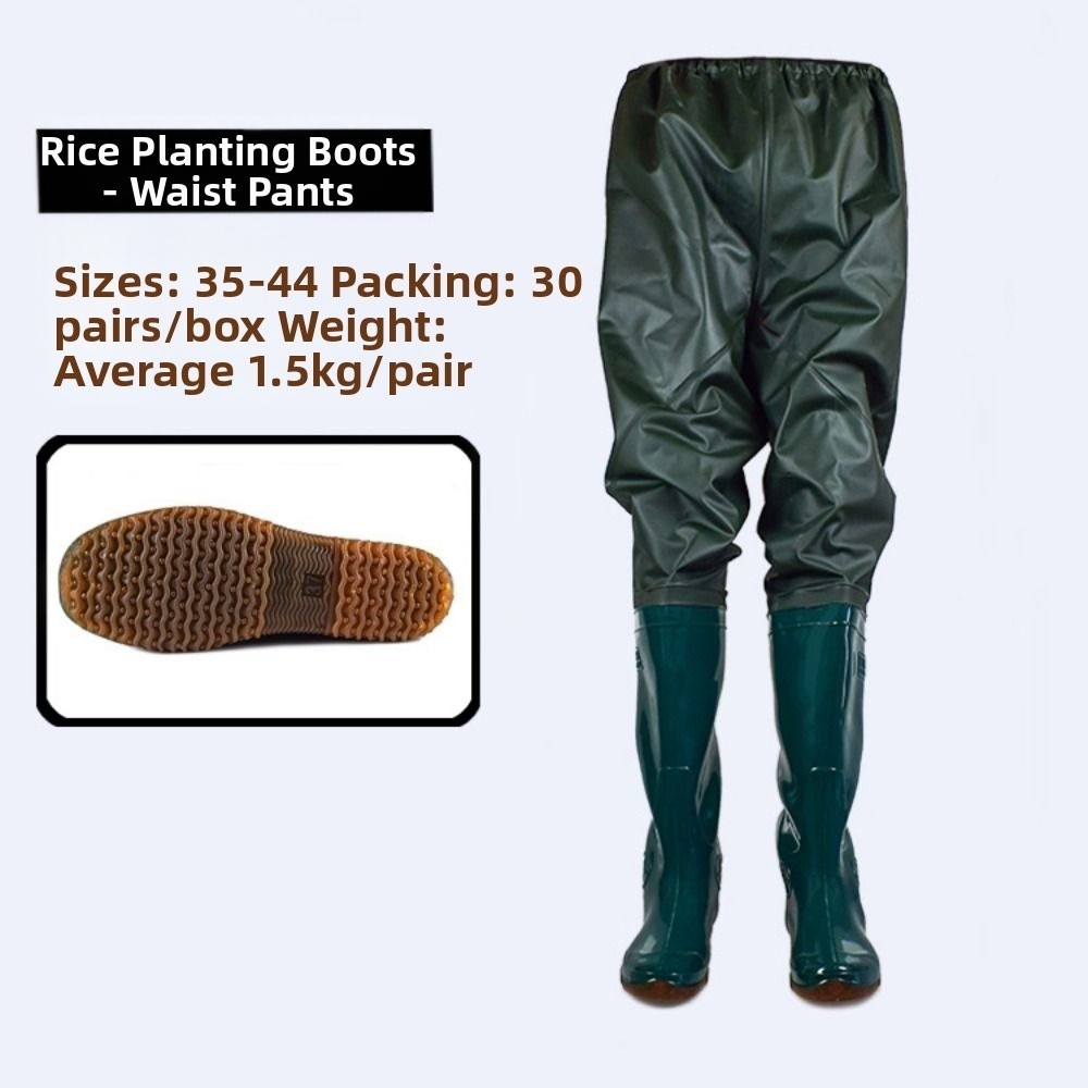 新しいプラスチック製PVCトランプリングパンツ、ウェーディン - Fishing Pants Waterproof のレビューと価格