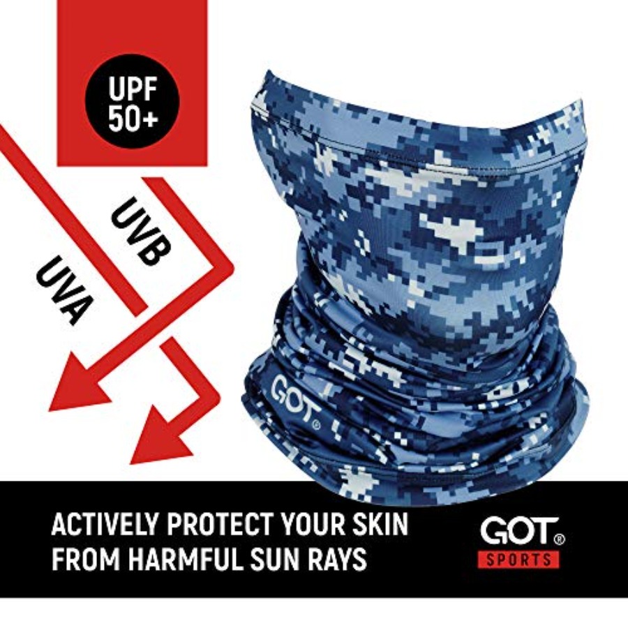 UPF 50+ フィッシングネックゲイター - UVフェイス - Fishing Mask Sun Protection のレビューと価格