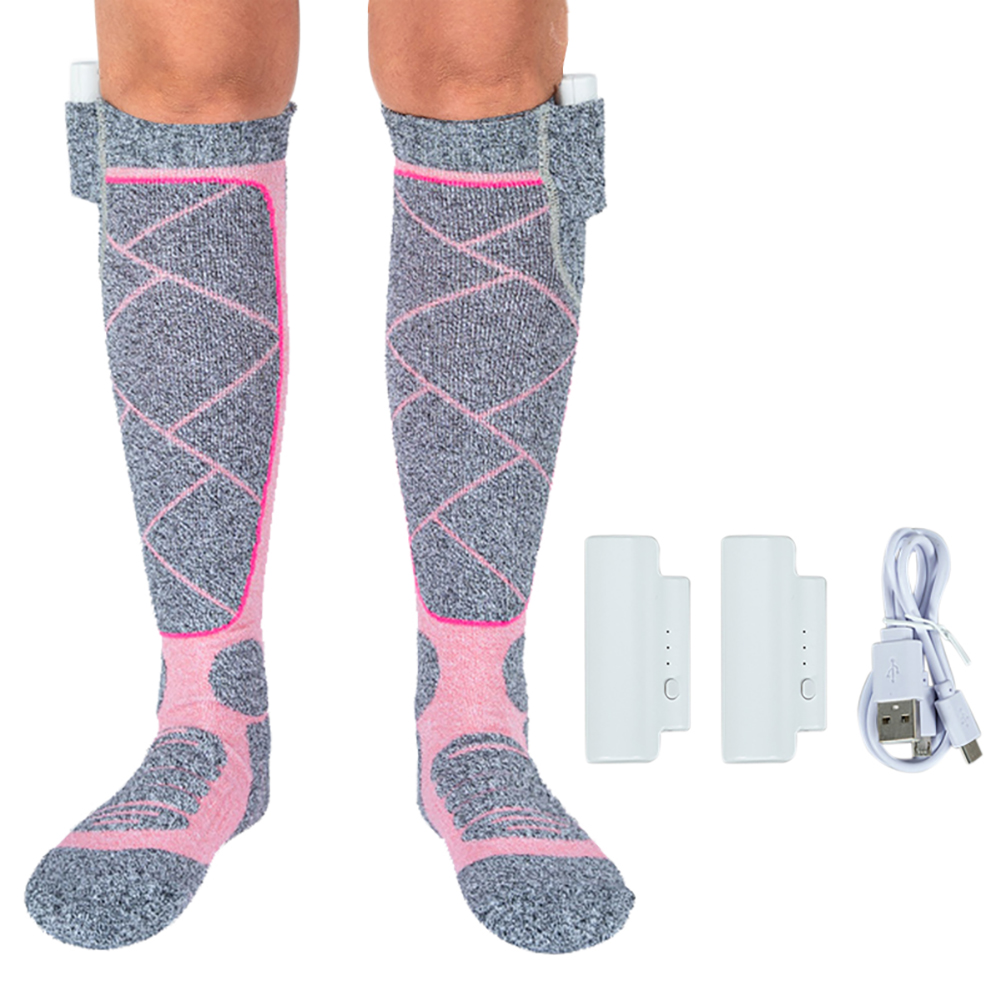 調整可能な電気サーマルソックス,バッテリー付き,暖かい,伸縮 - Fishing Socks のレビューと価格