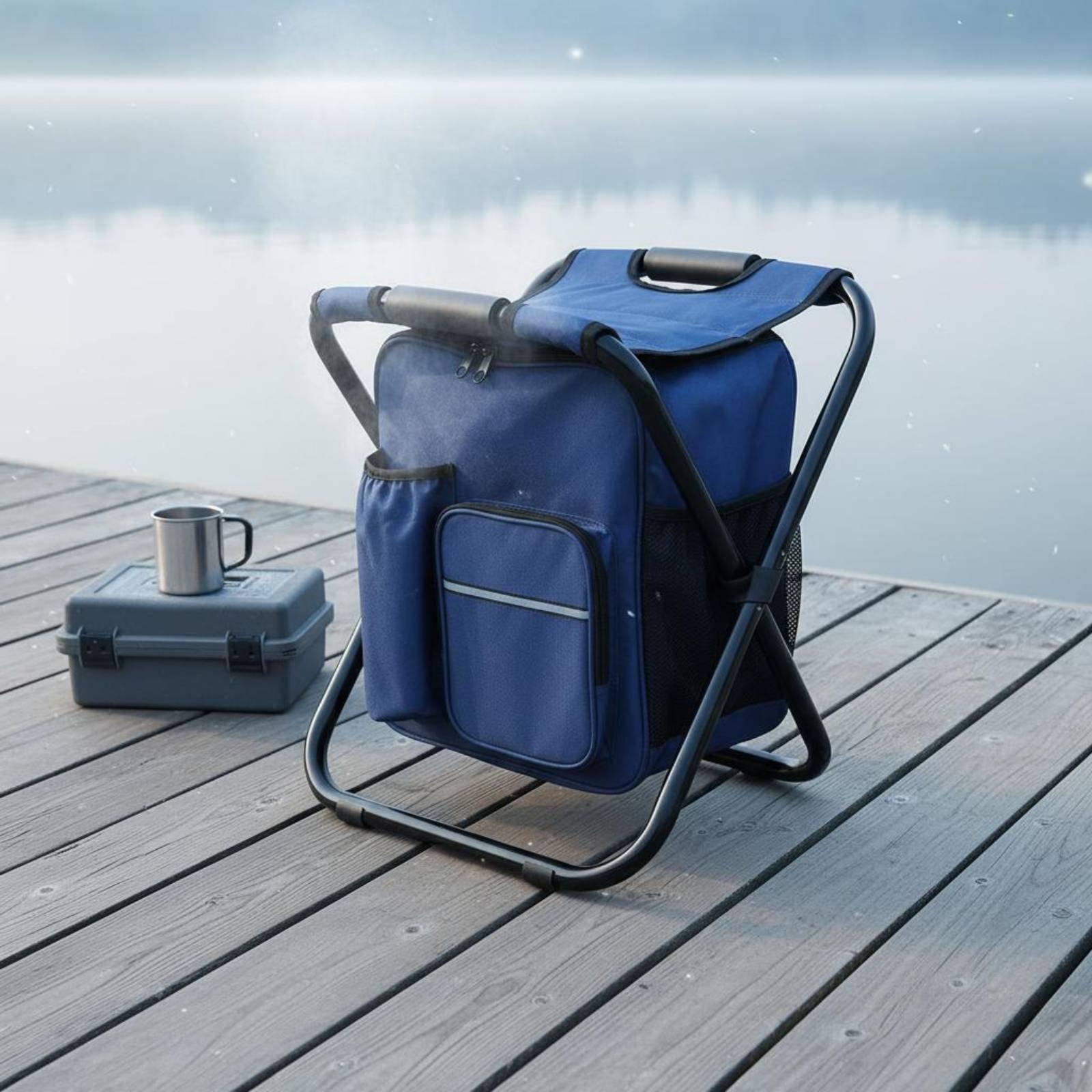 バックパックチラースツール折りたたみ式デザインバックパックチ - Fishing Backpack のレビューと価格