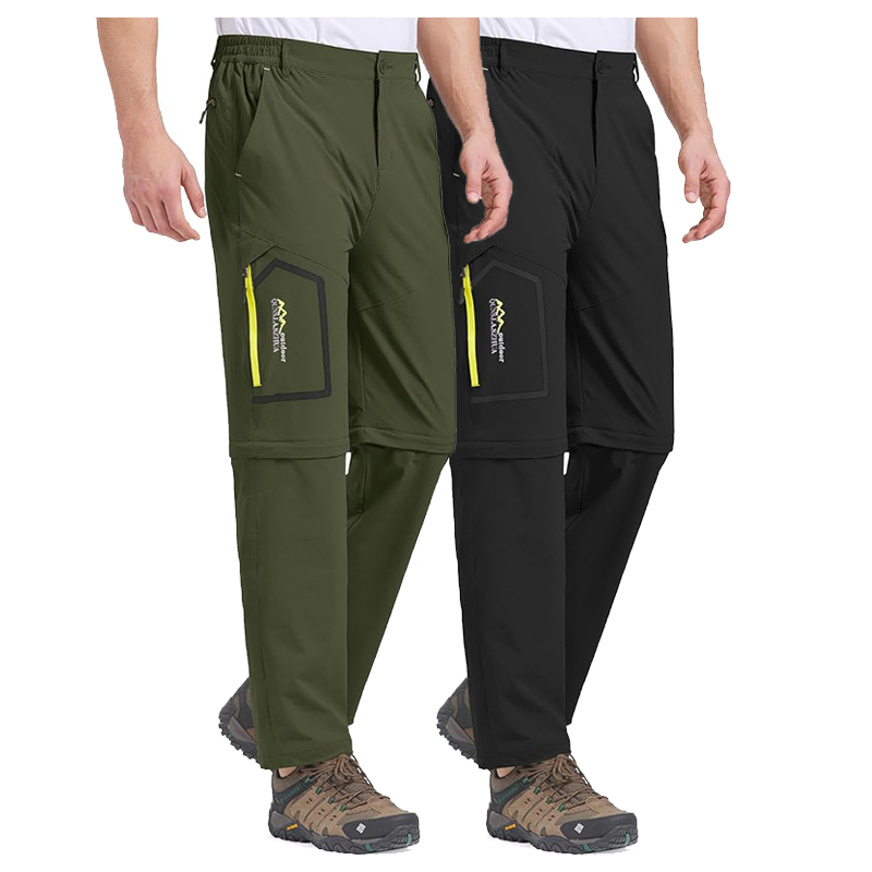 メンズフィッシングハイキングパンツ、トレッキング防水コンバー - Fishing Pants Waterproof のレビューと価格