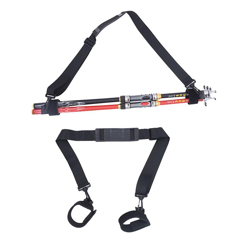 新しい釣り竿キャリングストラップスリングショルダーベルトセキ - Fishing Belt のレビューと価格