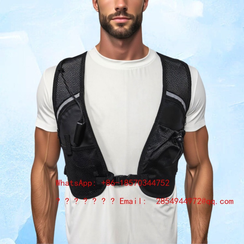 夏用防護服冷却熱中症ベスト半導体冷却アウトドアサイクリング登 - Fishing Vest のレビューと価格