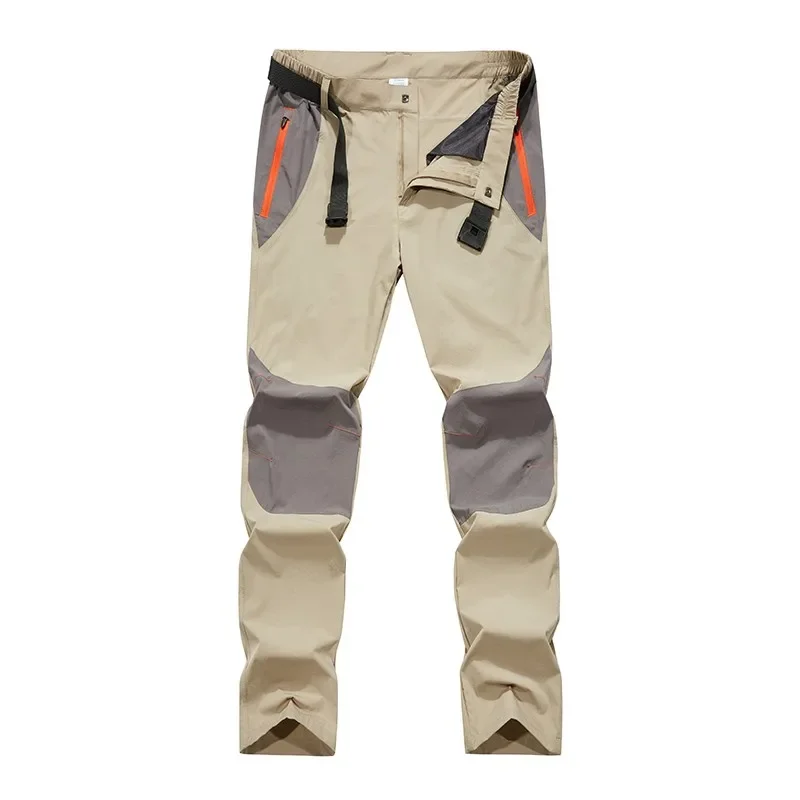 新しい男性防水カーゴパンツメンズ夏速乾長ズボン男性アウトドア - Fishing Pants Waterproof のレビューと価格