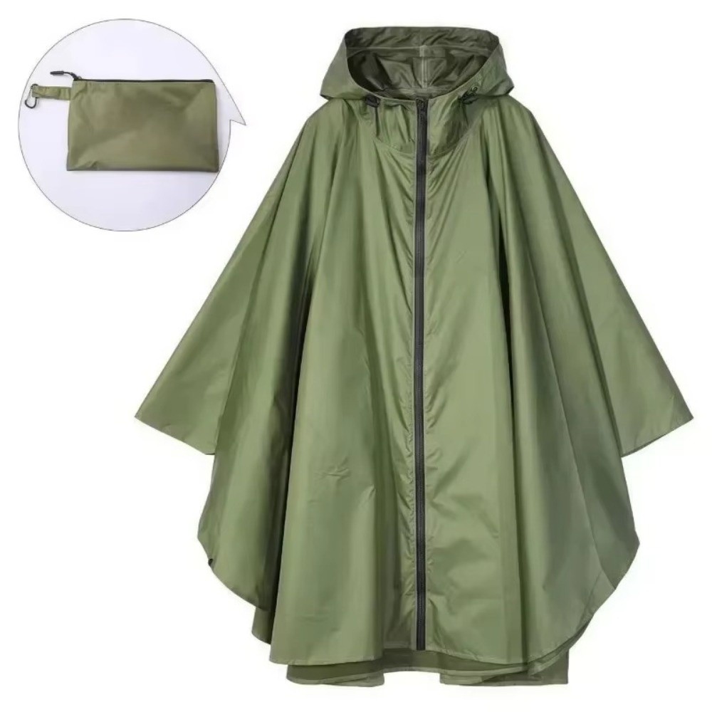 新しい3in1アウトドアレインコート、フード付き袖付き防水レ - Fishing Rain Suit のレビューと価格