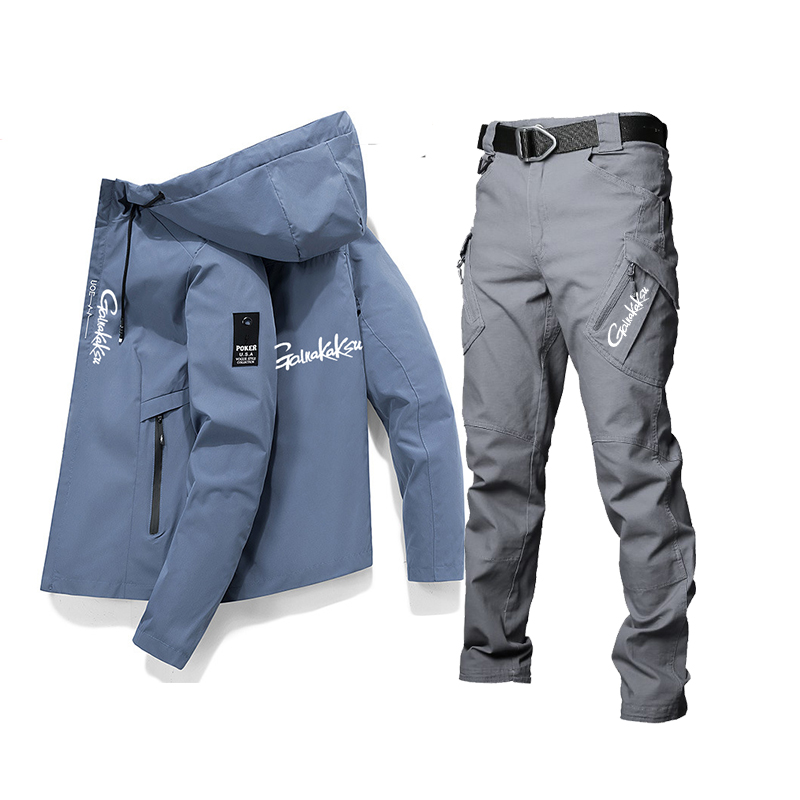 アウトドアスポーツ用の防水服,釣り服,ジャケット,パンツ,日 - Fishing Jacket Waterproof のレビューと価格
