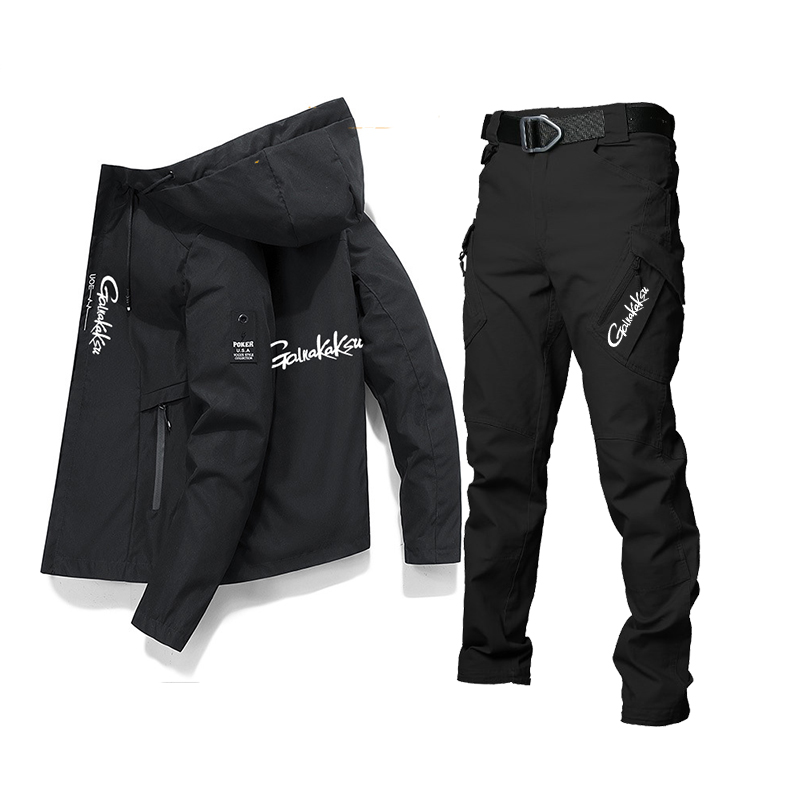 アウトドアスポーツ用の防水服,釣り服,ジャケット,パンツ,日 - Fishing Jacket Waterproof のレビューと価格