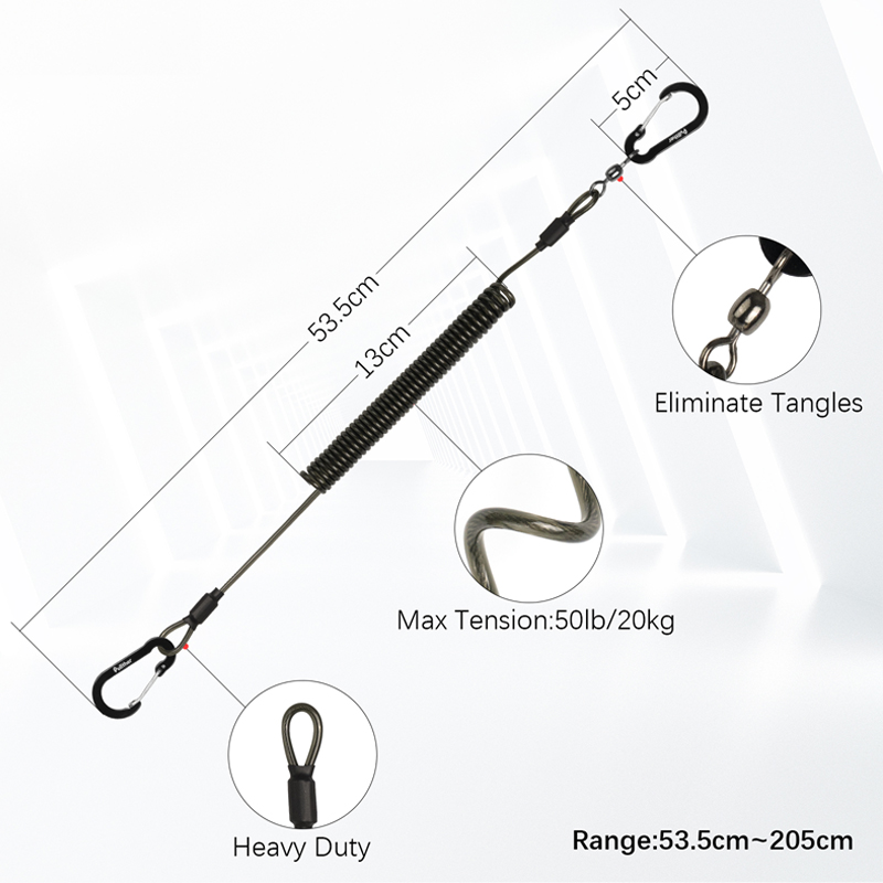 尻手ベルト 釣竿の落下防止 尻手ロープ スパイラルコード 釣 - Fishing Belt のレビューと価格