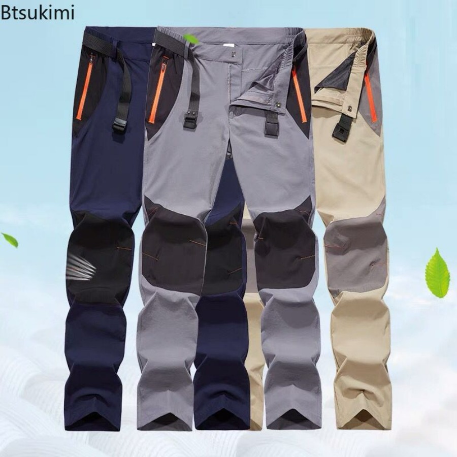 2026メンズスポーツ防水カーゴパンツ戦術的な速乾性ズボン男 - Fishing Pants Waterproof のレビューと価格