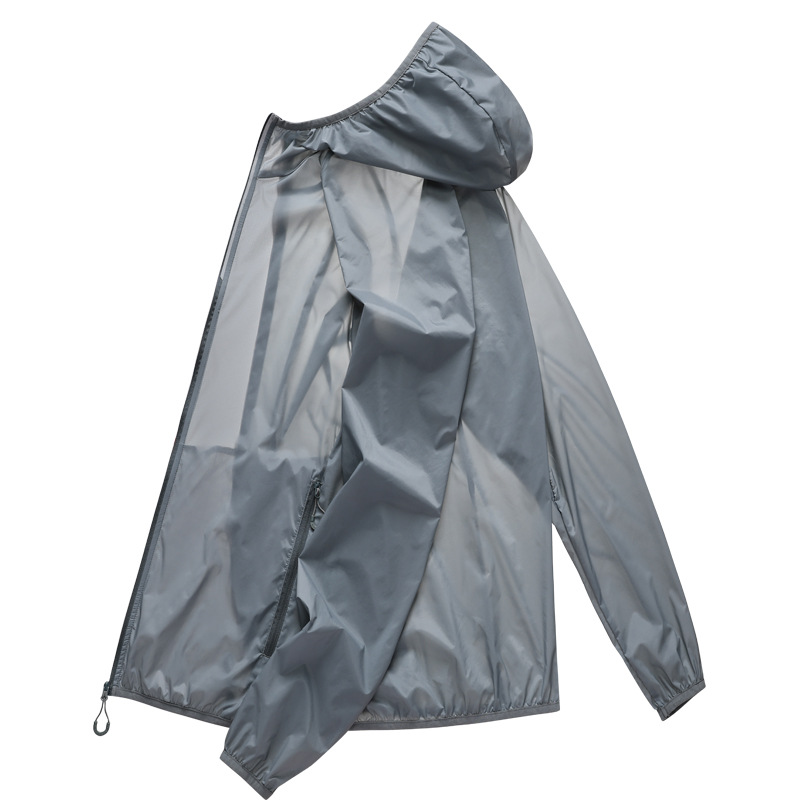 男性と女性のための薄い日焼け止めジャケット,通気性のある屋外 - Fishing Jacket Waterproof のレビューと価格