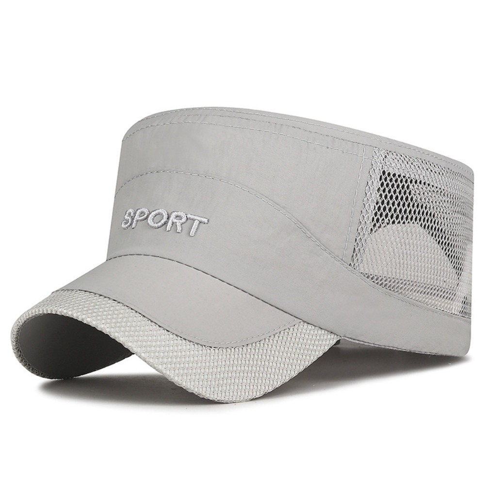 クールな調節可能なフラットトップキャップ日焼け防止カジュアル - Fishing Hat のレビューと価格