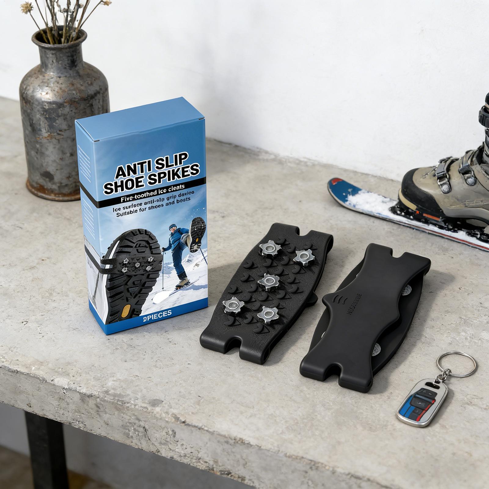 靴やブーツ用のアイスクリート、滑り止めトラクションクリート、 - Fishing Boots のレビューと価格