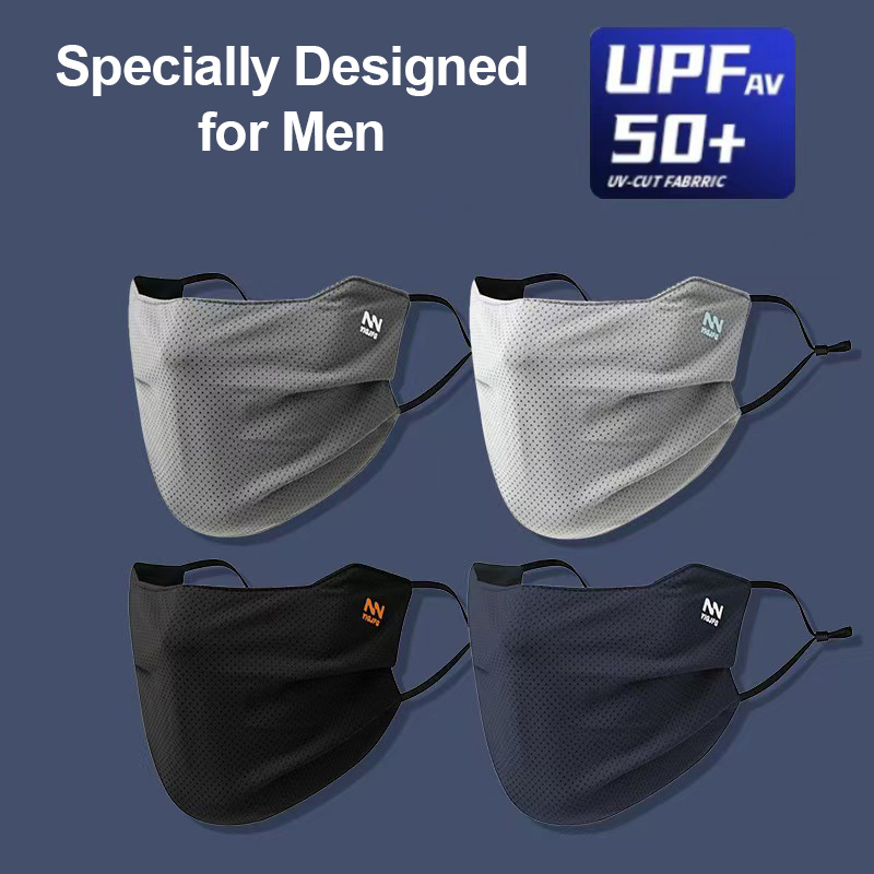 サンフェイスマスク男性サイクリング釣りメッシュ通気性スポーツ - Fishing Mask Sun Protection のレビューと価格