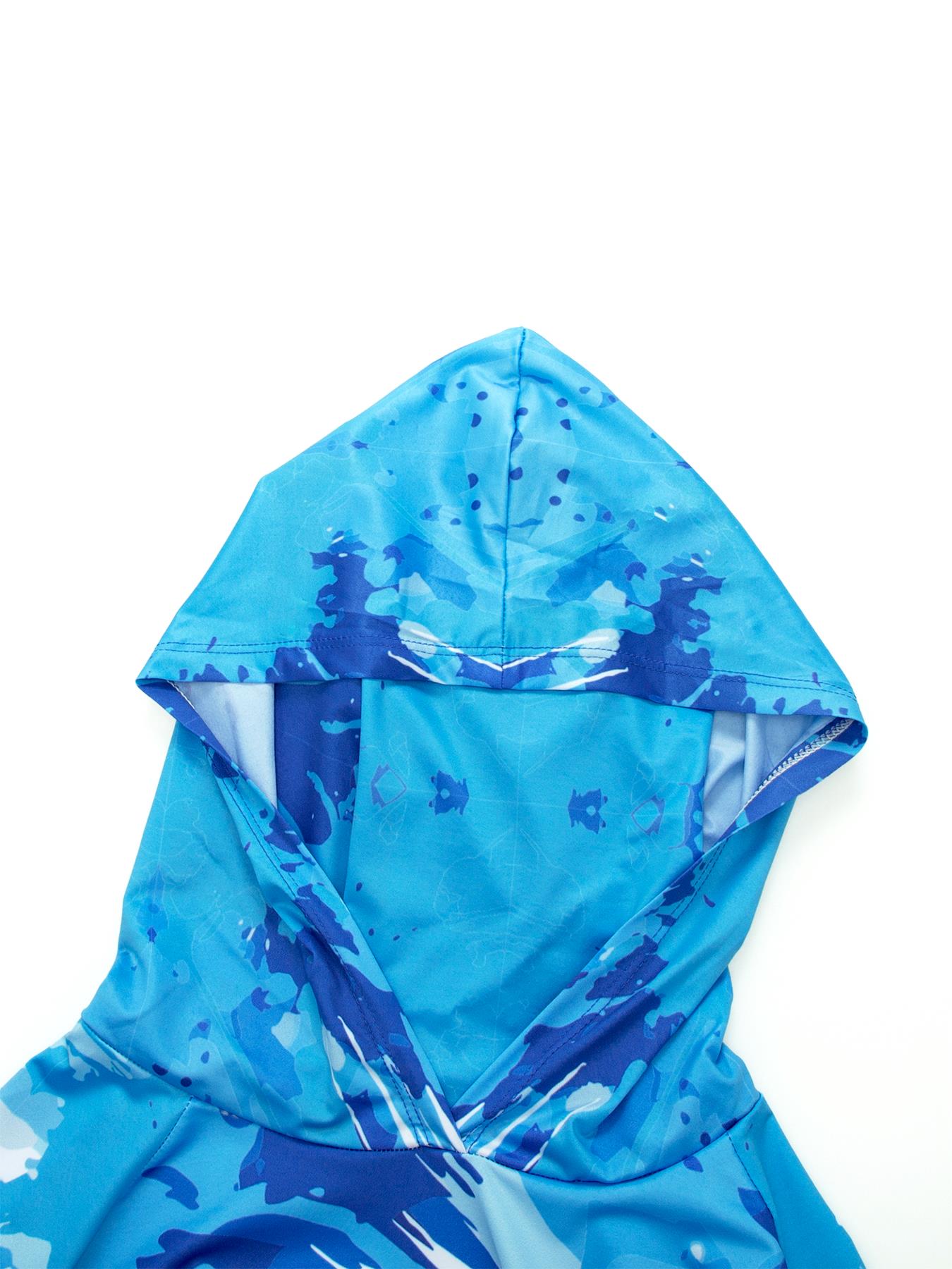フィッシングフード付きシャツ UPF 50 フィッシュパーカ - Fishing Hoodie のレビューと価格