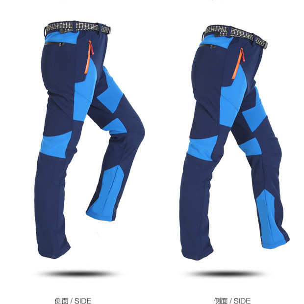 秋と冬のメンズ釣り充電パンツベルベット暖かい防水パンツ女性ス - Fishing Pants Waterproof のレビューと価格