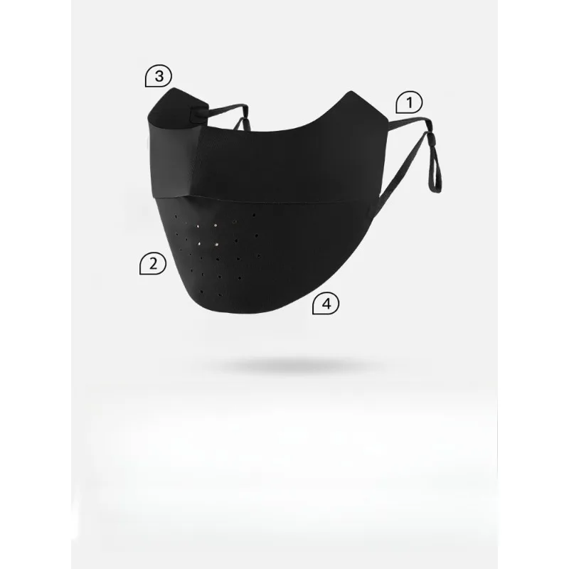 2枚入り日焼け止めフェイスマスク、屋外サイクリングや運転用、 - Fishing Mask Sun Protection のレビューと価格