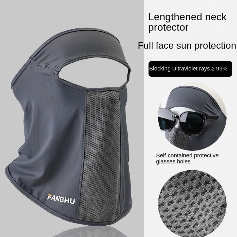 夏用アイスシルクマスク　UVカット日焼け止め　ネックガード　 - Fishing Mask Sun Protection のレビューと価格
