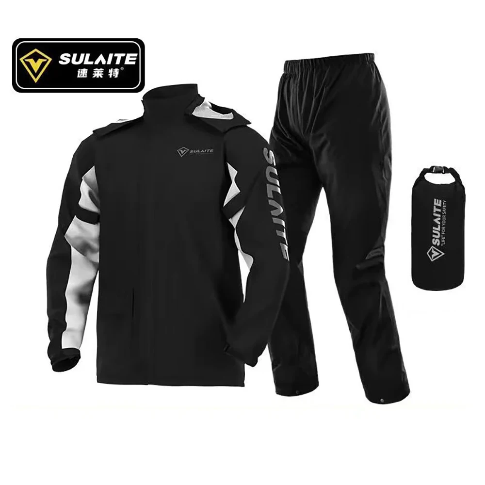 男性と女性のためのオートバイのレインコート,ライダースーツ, - Fishing Jacket Waterproof のレビューと価格