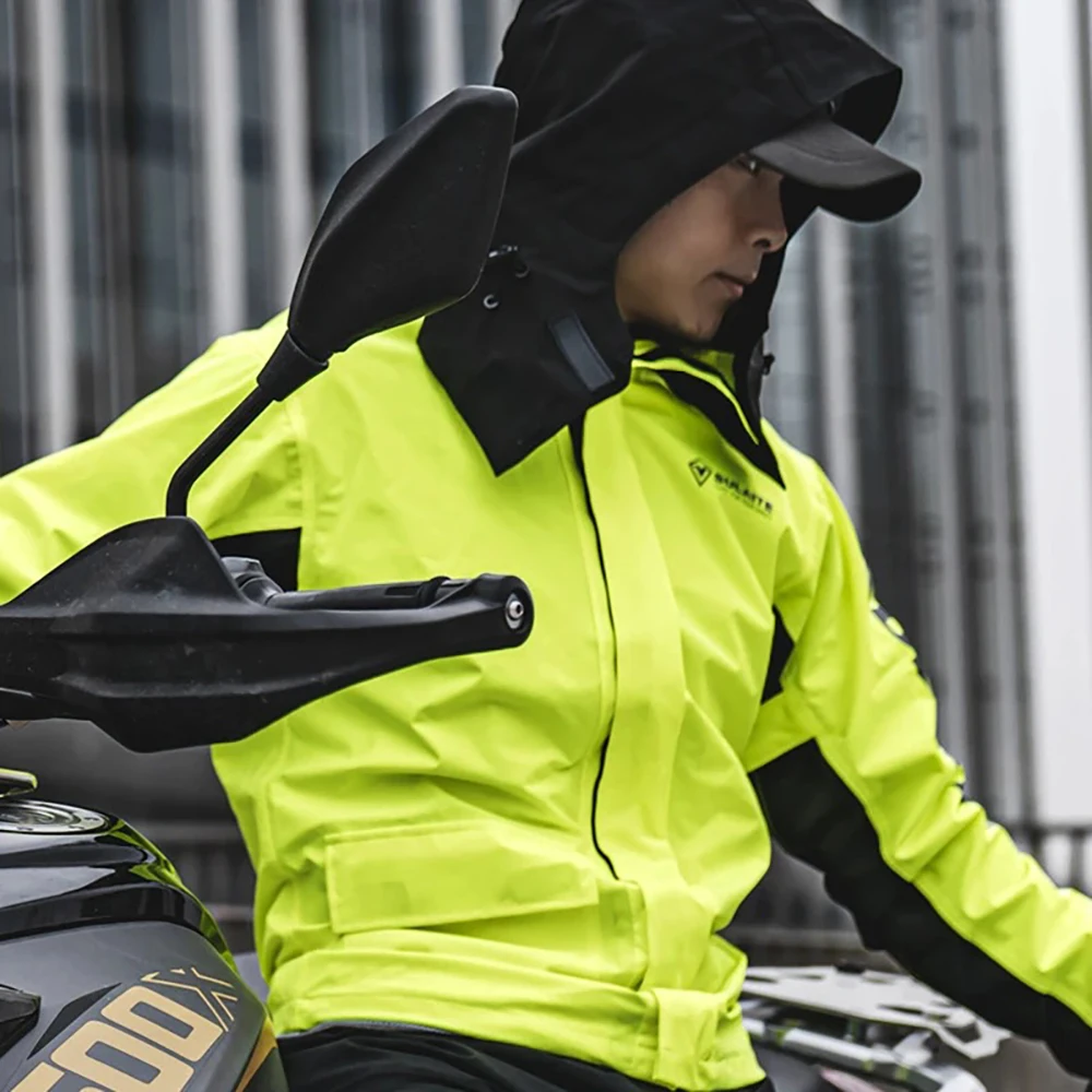 男性と女性のためのオートバイのレインコート,ライダースーツ, - Fishing Jacket Waterproof のレビューと価格