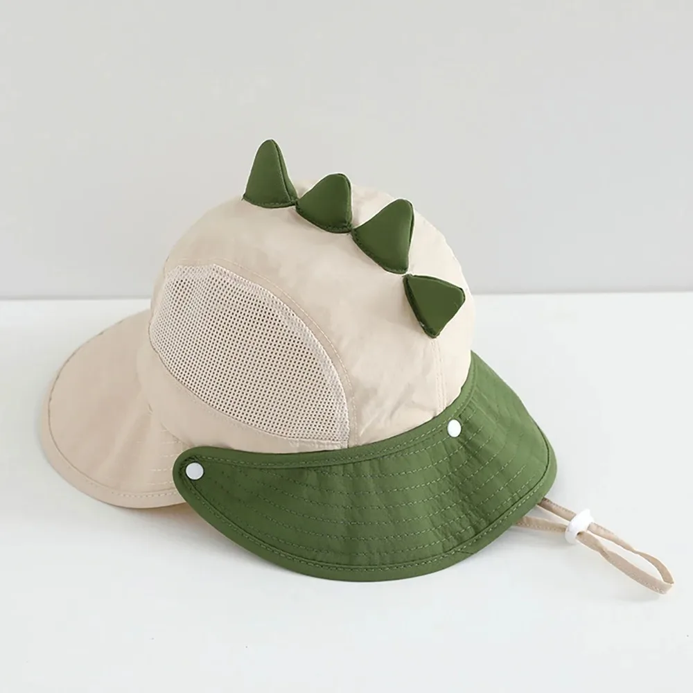 かわいい漫画ベビー漁師帽子夏メッシュ通気性バケットハット幼児 - Fishing Hat のレビューと価格