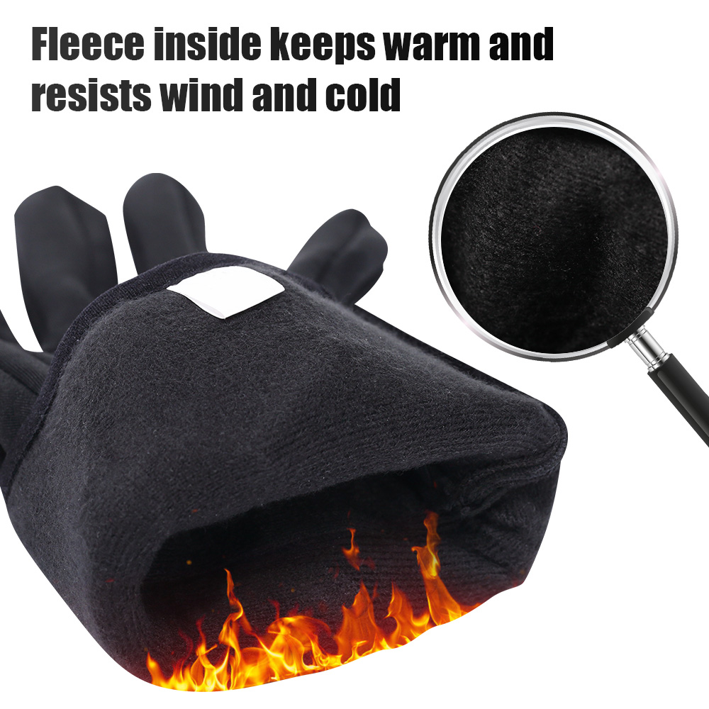 充電式電気ライナー加熱手袋冬暖かいタッチスキー手袋アウトドア - Fishing Gloves のレビューと価格