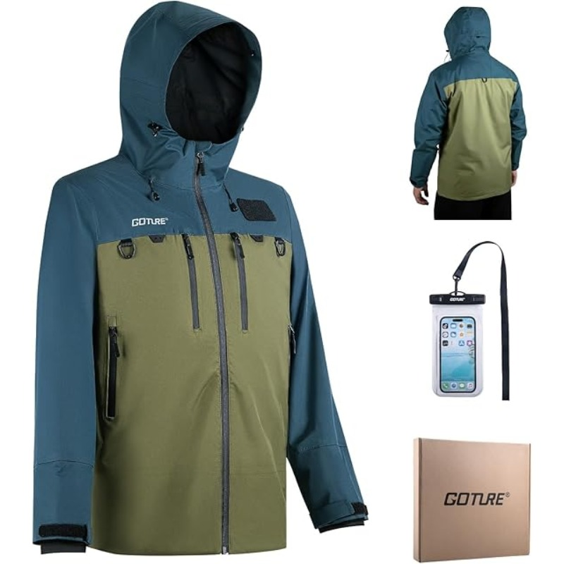 Goture フィッシングウェーディングジャケット 通気性の - Fishing Jacket Waterproof のレビューと価格